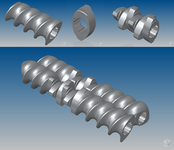 Examlpe Screw Configuration for periodic simulations