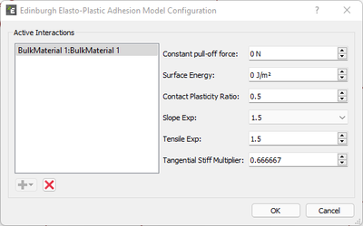 **Inputting EEPA Parameters**