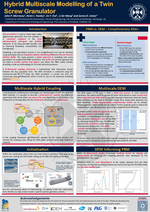 Hybrid Multiscale Modelling of a Twin Screw Granulator